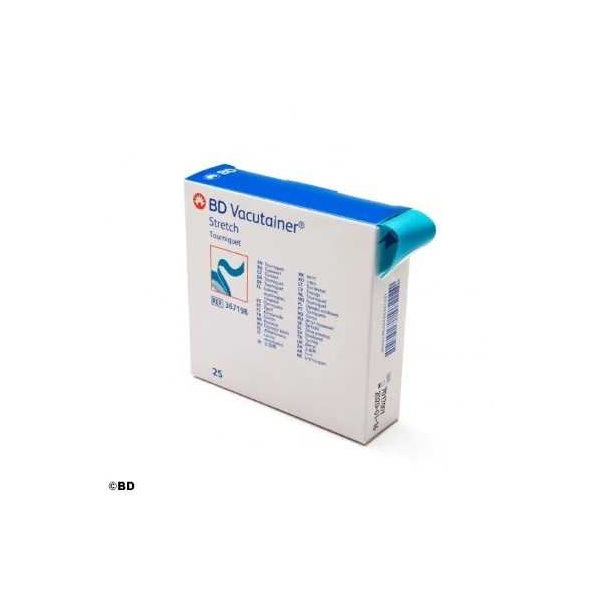 BD Vacutainer Stretch Tourniquet,Einmal-Stauschläuche latexfrei 25 Stück