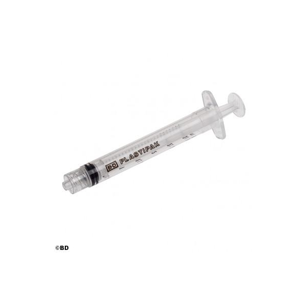 Plastipak, 3ml, Luer Lock, 200, 3-tlg, zentrisch