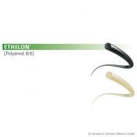Ethilon schwarz Monofil, LS1, USP 2-0, 100cm,  12 St&uuml;ck