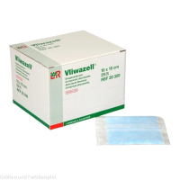 Vliwazell Pro, 10x10cm, steril, 10 Stück