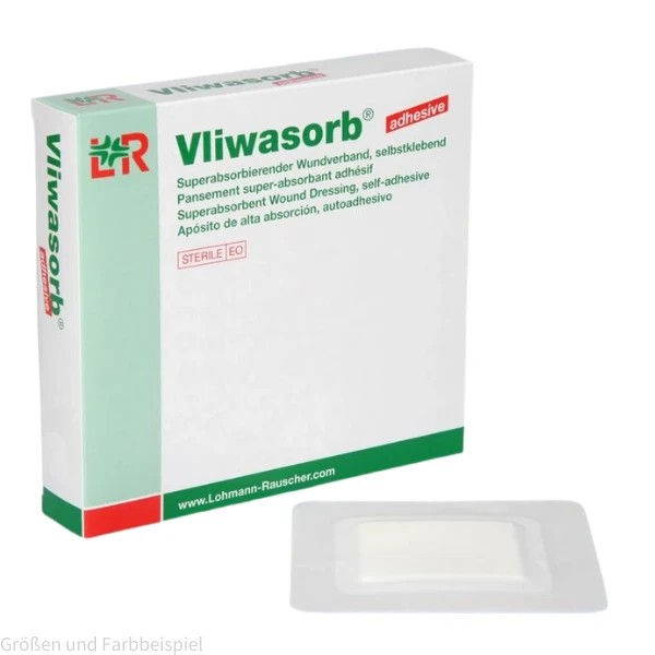 Vliwasorb sensitive, 10, 20x20cm, Wundk. 17x17cm