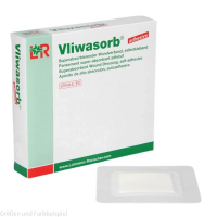 Vliwasorb sensitive, 10, 20x20cm, Wundk. 17x17cm