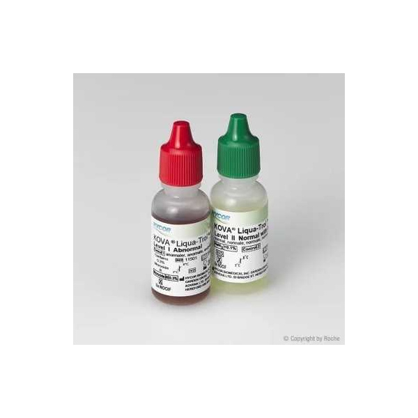 KOVA Liqua-Trol Level I + II 6 x 15 ml Urinkontrolle für Combur-Teste **Kühlware**