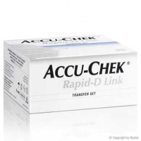 Accu-Chek Rapid-D Link Transfer Set 70 cm Schlauch 10 Set