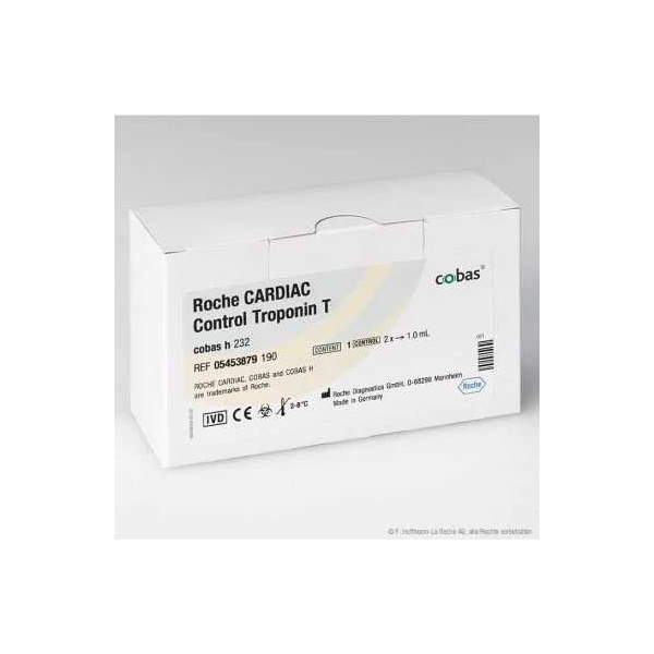Roche CARDIAC Control Troponin T Rd. Rilibaek 2 x 1 ml **Kühlware**