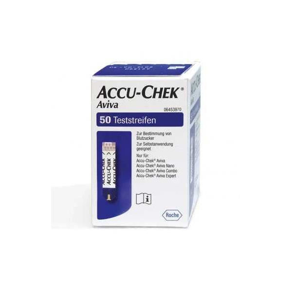 Accu-Chek Aviva Blutzuckerteststreifen ohne Maltose Interferenz 50 T.