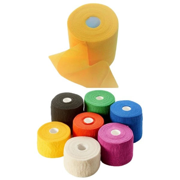 Nika Mull Haft Color,10cmx20m, kohä. elast. Fixierbinde, gelb