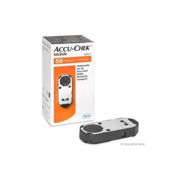 Accu-Chek Mobile 50 T. ohne Maltose Interferenz