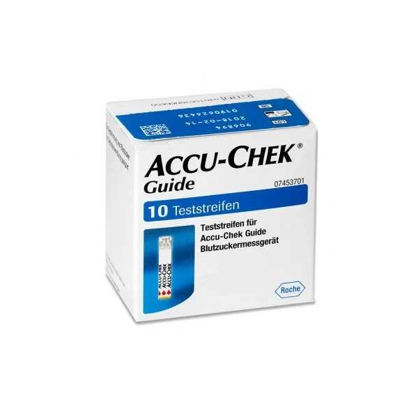 Accu-Chek Guide Blutzuckerteststreifen 10 T.