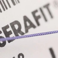 Serafit, violett, USP 3/0, 70cm, DR20,  24 St&uuml;ck