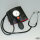boso egotest Blutdruckmessgerät 60 mm schwarz Einschlauch mit XL Zugbügel-Klettenmanschette