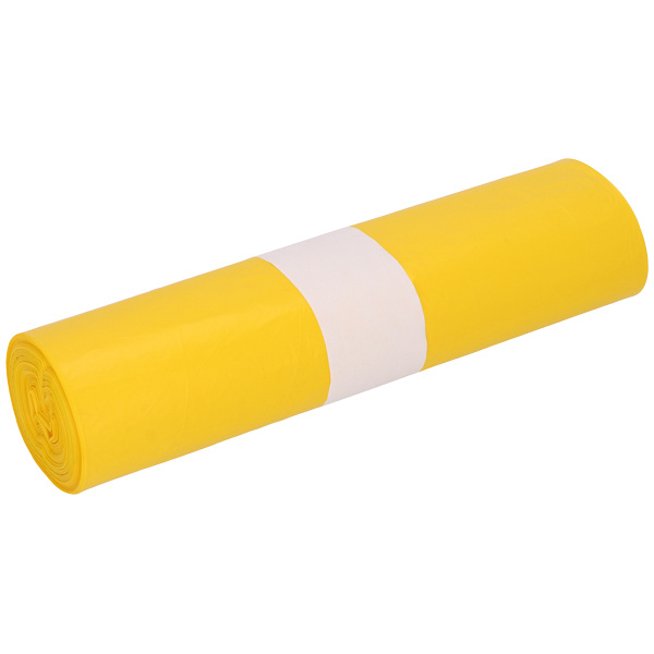 Abfallsack 700x1100mm, 120l, gelb,62mµ,10x25R-401542/401449