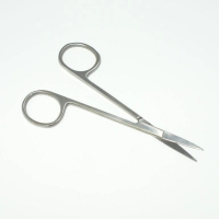 Iris Schere abgewinkelt, 11,5 cm