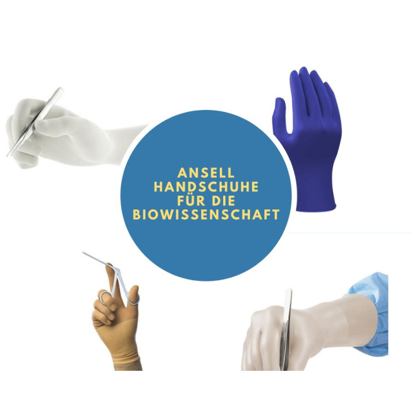 Ansell Profil 12 Paar Stärke 0,5mm 300mm verschiedene Größen