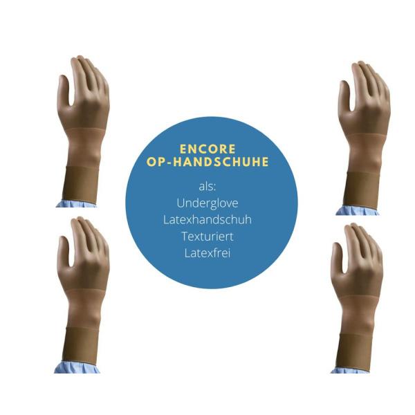 Encore Non-Latex PI Hybrid OP-Handschuhe verschiedene Größen
