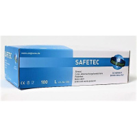 Latex Handschuhe Safetec puderfrei und unsteril verschiedene Größen