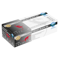Latex Handschuhe Select Black 300 puderfrei und unsteril...