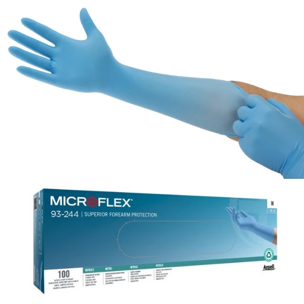 Microflex NeoTouch 25-101, 100, Neopren Einmalhandschuhe puderfrei, gr&uuml;n, verschiedene Gr&ouml;&szlig;en