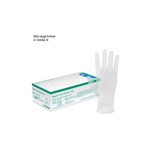 Vasco Vinyl Powderfree Handschuhe verschiedene Größen