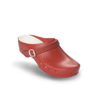 antist. ChiroClogs Classic mit Fersenriemen rot, Gr. 36