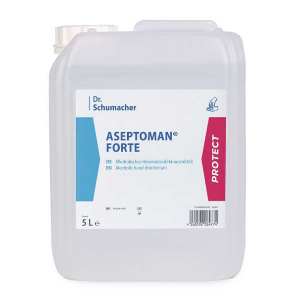 Aseptoman Forte 5 Liter Händedesinfektion