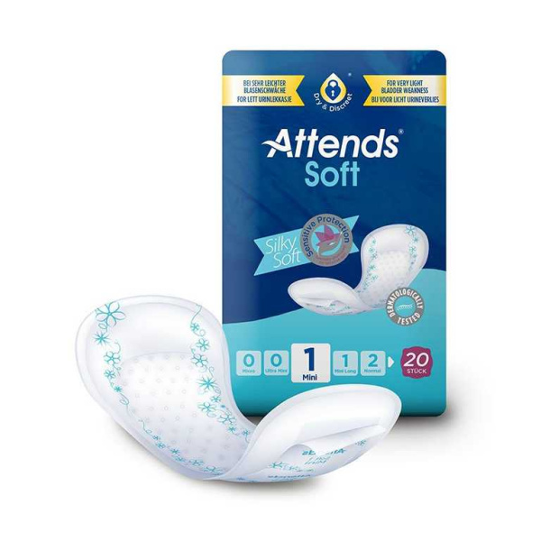 Attends Soft 1 Mini,Inkontinenzeinlagen 20 Stück