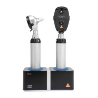 BETA 200 Ophthalmoskop/BETA 400 F.O. Otoskop-Set LED mit...