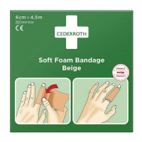 Cederroth Soft Foam Bandage Beige selbstklebendes...