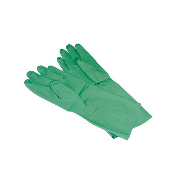 Chemikalienschutzhandschuhe Nitril Gr. M/8, grün
