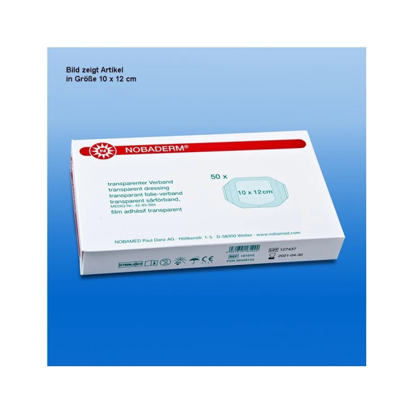 CUTIFLEX MED Folienverband steril 10 x 12 cm VE = 50 St&uuml;ck