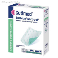 Cutimed Sorbion Sorbact Wundverband, 10 x 10 cm, steril...