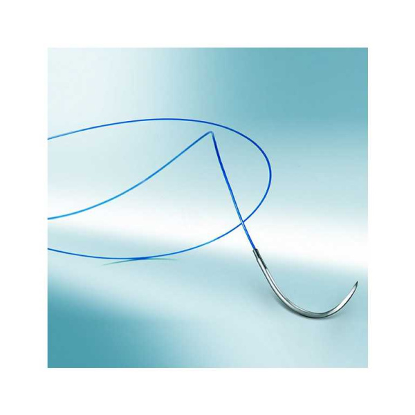 Dafilon DS 19, 3/0=2 Nahtmaterial blau, Fadenlänge 45 cm 12 Stück 02042023