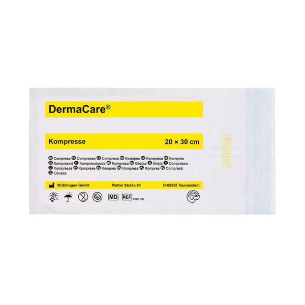 DermaCare Kompresse 20 x 30 cm, steril, einzeln verpackt