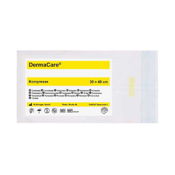 DermaCare Kompresse 30 x 40 cm, steril, einzeln verpackt