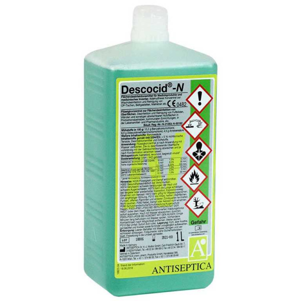 Descocid-N Konzentrat 1 Liter Flächendesinfektion
