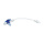 Discofix C-3 Dreiwegehahn blau steril,mit Safeflow, Verbindungsleitung 10 cm