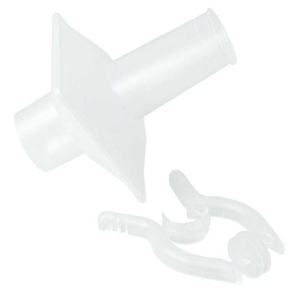 ECO-BVF PFT-Set mit ovalem Mundstück,Beisskante und Nasenklemme 75 Set