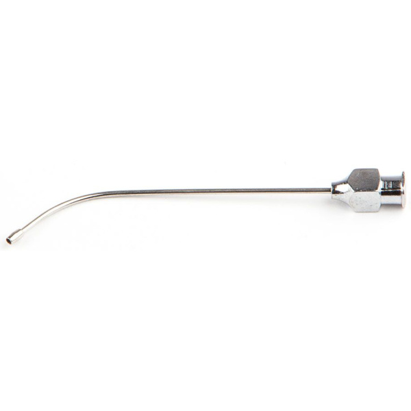 Einmal-Knopfkanülen gebogen,8 cm, Ø 1,2 mm 2 x 40 Stück