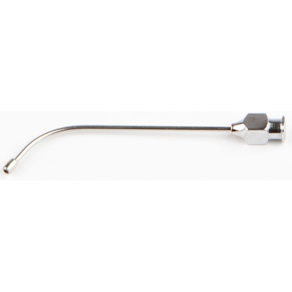 Einmal-Knopfkanülen gebogen,8 cm, Ø 1,5 mm 2 x 40 Stück