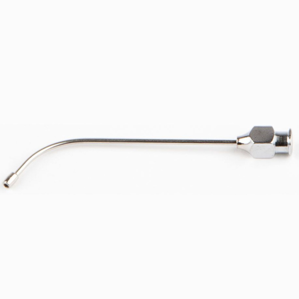 Einmal-Knopfkanülen gebogen,8 cm, Ø 2 mm 2 x 40 Stück