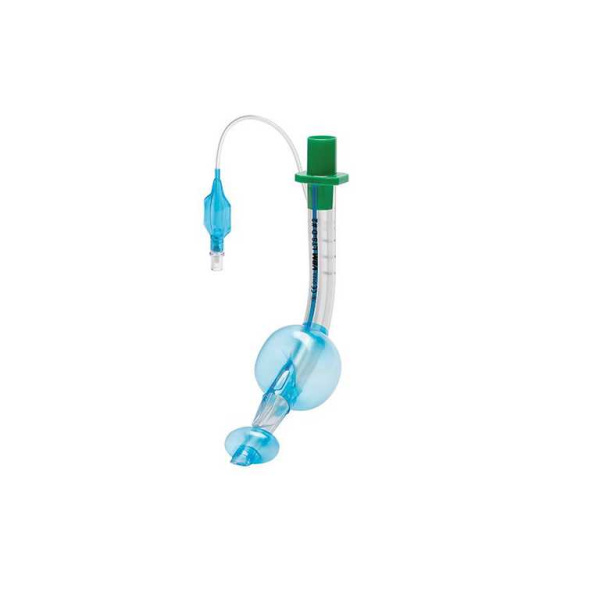 Einmal-Larynx-Tubus LTS-D Einzel Set Gr. 2 grün für Kinder 12-25 kg mit farbcodierter Spritze