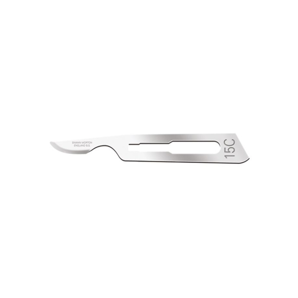 Einmal-Skalpellklingen Swann-Morton Fig. 15C steril 100 Stück
