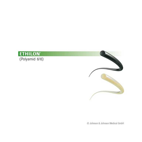 ETHILON FS3 5/0=1 grün monofil Nahtmaterial Fadenlänge 45 cm 36 Stück