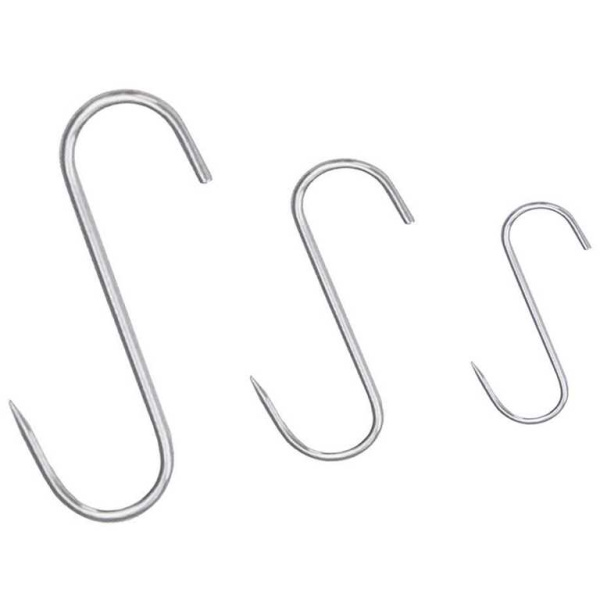 Fleischhaken, Stärke 4 mm,10 cm lang