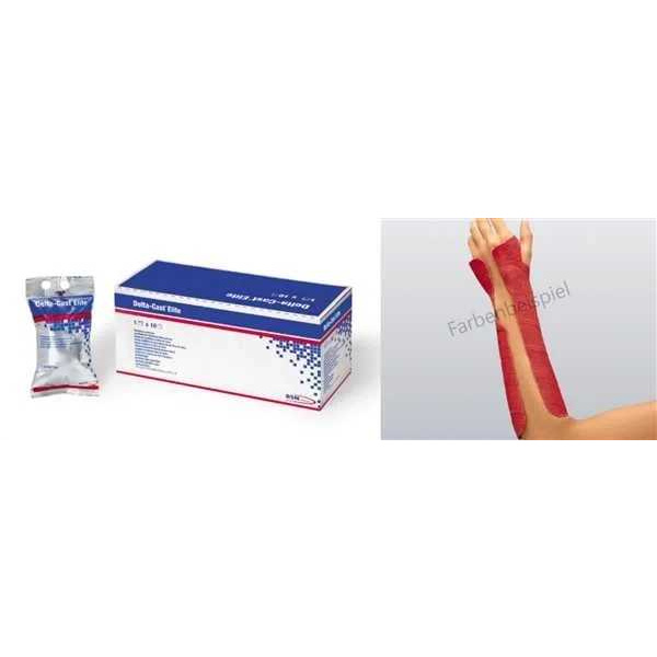 Delta-Cast Conformable Stützverband,3,6 m x 5,0 cm, gelb 10 Stück
