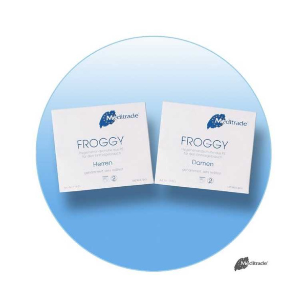 Froggy PE-Handschuhe, Damen 100 Stück VE/UK = 100 Pack
