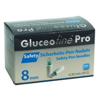 Gluceofine Pro Safety SicherheitsPen-Nadeln 30 G, 0,30 x...
