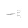 Halst.-Mosquito Arterienklemme gerade,gerieft, 12 cm