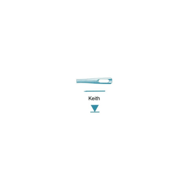 Haut- und Muskelnadeln Keith 209 Gr. 1, mit gewöhnlichem Öhr