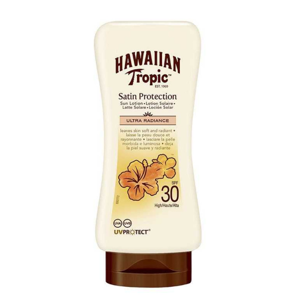 Hawaiian Tropic Satin Protection Sun Lotion 180 ml mit LSF 30 #Y302227300#